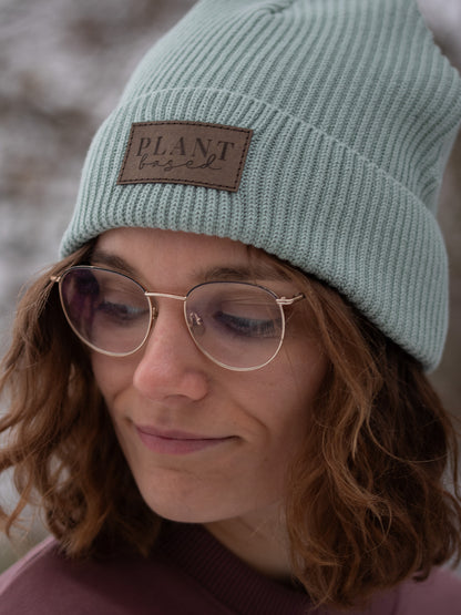 Grobstrick Beanie 'Plantbased'