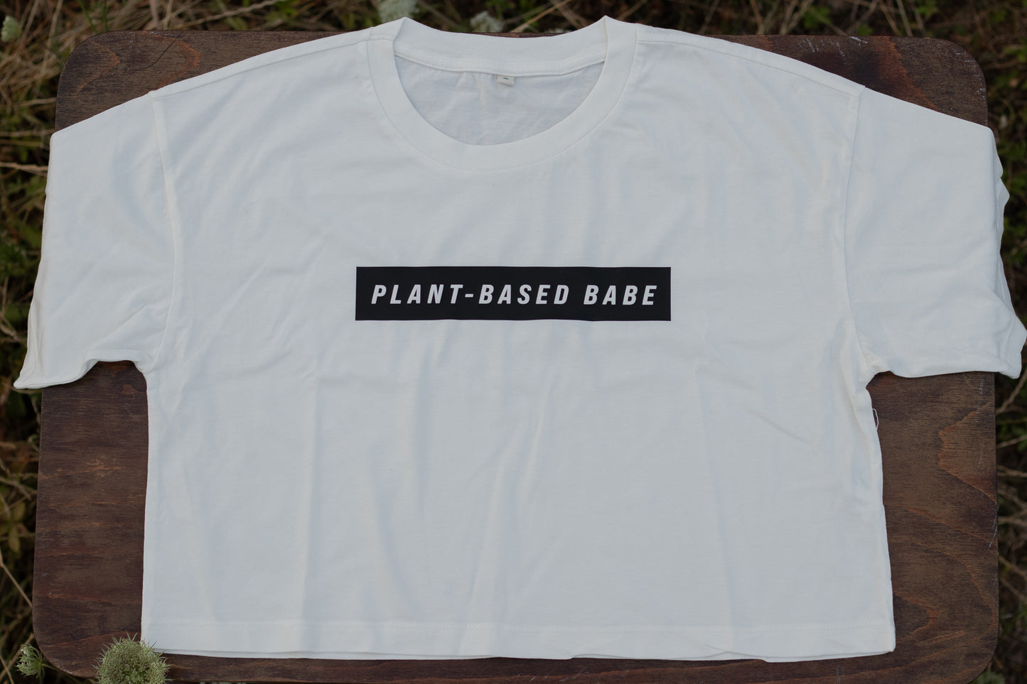 Cropped Shirt Plantbased-Babe